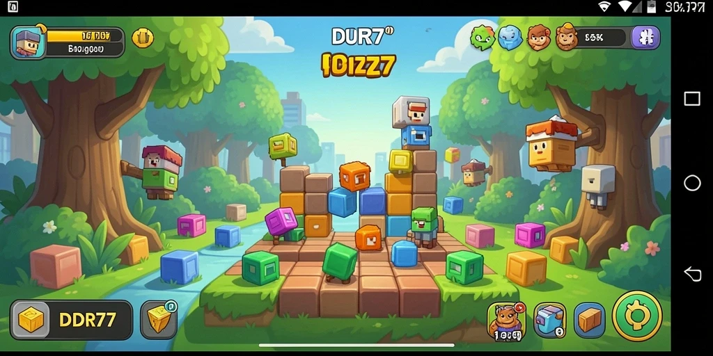 Screenshot gameplay IDR77 menampilkan tantangan seru dan interaktif dari permainan Puzzle.