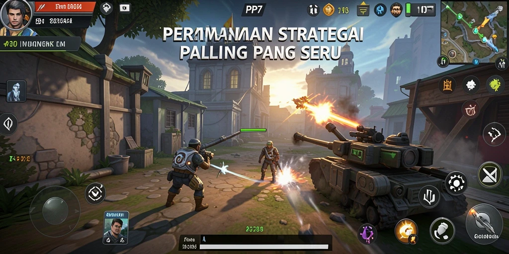 Tampilan menarik gameplay PP7 dengan strategi mendalam.